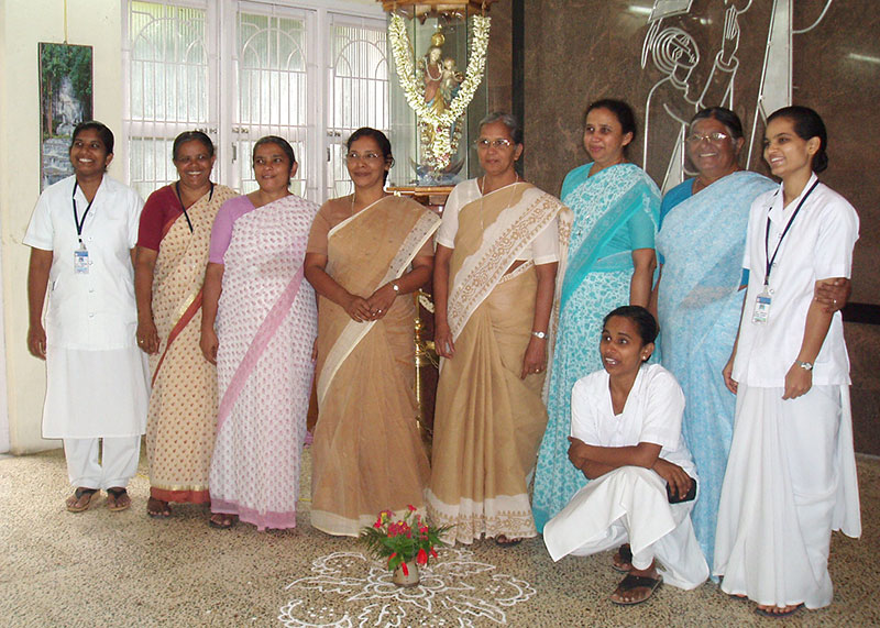 Indische Schwestern der Gemeinschaft der Missionshelferinnen